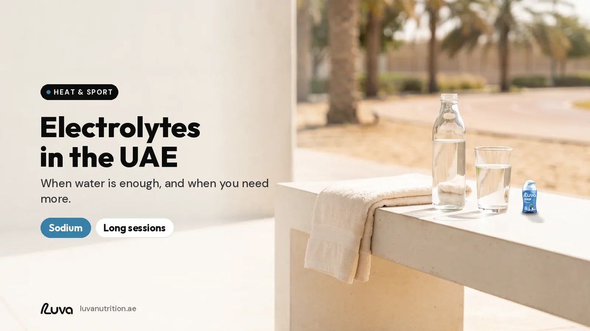 Water bottle and towel on a bench in Dubai with a ZERUP by LUVA Blue Raspberry bottle